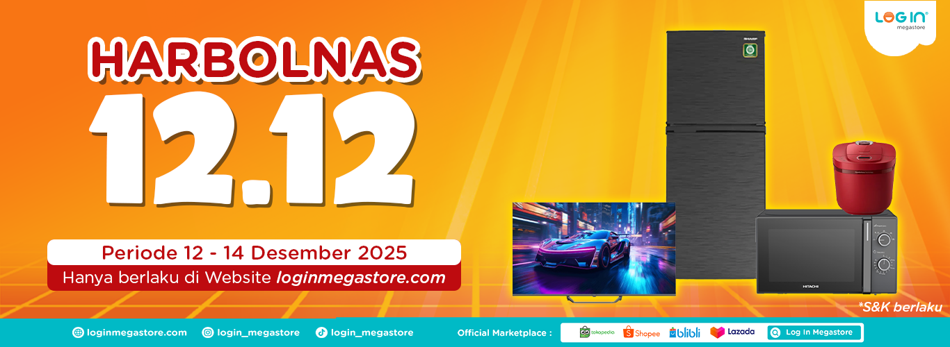 Banner 12.12 HARBOLNAS - Login Megastore
